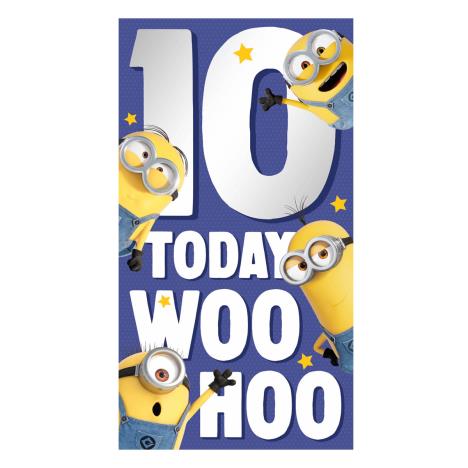 10 Today Minions 10th Birthday Card £2.45